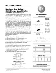 NLU1GT126BMX1TCG 数据规格书 1