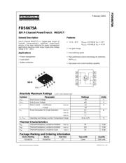 FDS6675A datasheet.datasheet_page 1