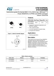 STD7ANM60N datasheet.datasheet_page 1