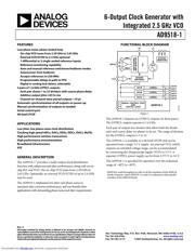 AD9518-1 数据规格书 1