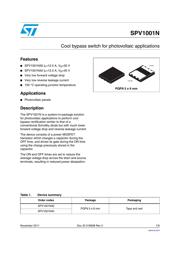 SPV1001N30 datasheet.datasheet_page 1