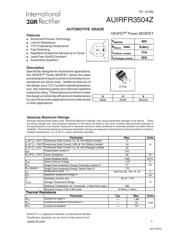 AUIRFR3504ZTRR datasheet.datasheet_page 1