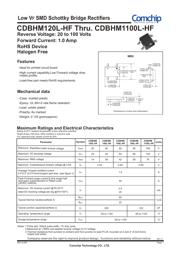 CDBHM140L-HF 数据规格书 1