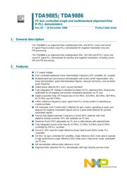 TDA9886TS datasheet.datasheet_page 1