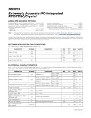 DS3231SN#TR 数据规格书 2