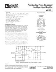 OP290GP datasheet.datasheet_page 1