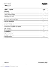 IRS2092SPBF datasheet.datasheet_page 2