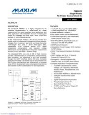 78M6613 datasheet.datasheet_page 1