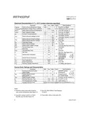 IRFP450PBF 数据规格书 2