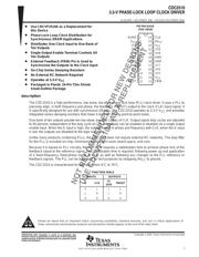 CDC2510PWR 数据规格书 1