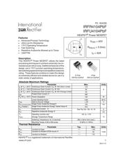 IRFR4104PBF datasheet.datasheet_page 1