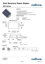 RS1J 数据规格书 1