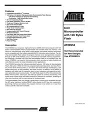 AT89S53-24JI Datenblatt PDF