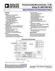 ADUC7025BCPZ32-RL 数据规格书 1