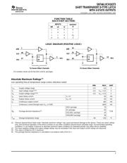 SN74ALVCH16373KR datasheet.datasheet_page 3