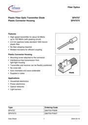 SFH757 datasheet.datasheet_page 1