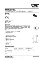 ZXTN25012EZTA datasheet.datasheet_page 1