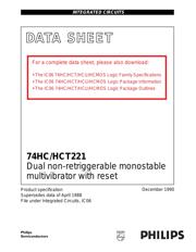 74HCT221N,112 datasheet.datasheet_page 1