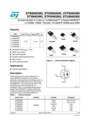 STD8N65M5 datasheet.datasheet_page 1