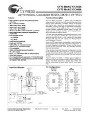 CY7C464A-15PC 数据规格书 1