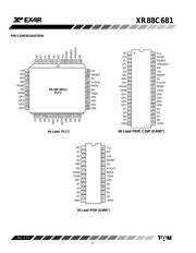 XR88C681 数据规格书 3