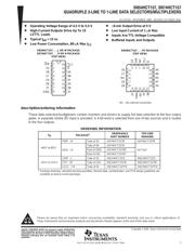 74HCT157DR2G datasheet.datasheet_page 1