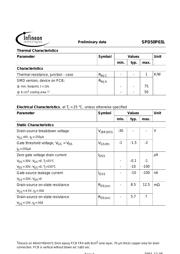 SPD50P03L datasheet.datasheet_page 2