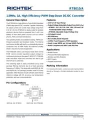 RT8010GQW Datenblatt PDF