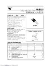 BUL312FH datasheet.datasheet_page 1