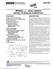 DAC900U datasheet.datasheet_page 1