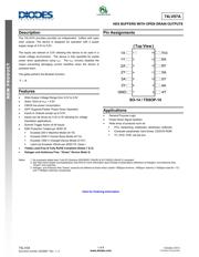 74LV07AS14-13 datasheet.datasheet_page 1