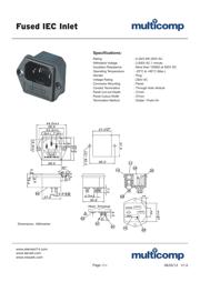 JR-101-1F 数据规格书 1