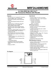 MRF24J40MD-I/RM Datenblatt PDF