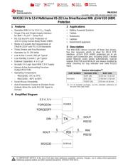 MAX3243CPWR Datenblatt PDF