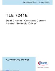 TLE7241EXT 数据规格书 1