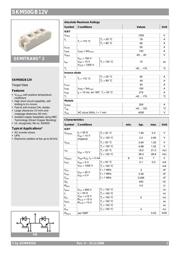 SKM50GB12V 数据规格书 1