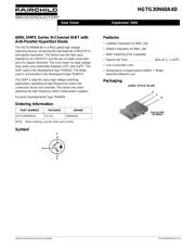 HGTG30N60A4 Datenblatt PDF