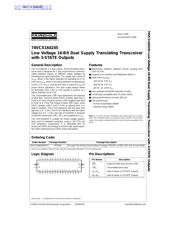 74VCX164245 datasheet.datasheet_page 1