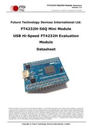 FT4232H-56Q MINI MDL 数据规格书 1