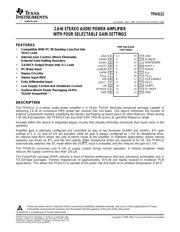 TPA0112PWPR 数据规格书 1