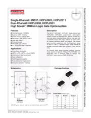 HCPL2630 datasheet.datasheet_page 1