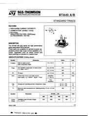 BTA40-600A 数据规格书 1