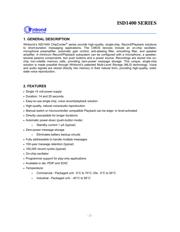 ISD1420SY datasheet.datasheet_page 2