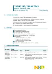 74AHCT245 datasheet.datasheet_page 1