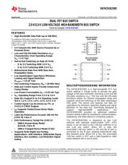 SN74CB3Q3305PWE4 datasheet.datasheet_page 1