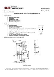 MBR40150WT 数据规格书 1
