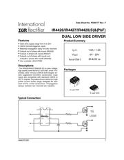 IR4428PBF Datenblatt PDF