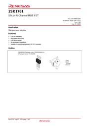 2SK1761 datasheet.datasheet_page 1