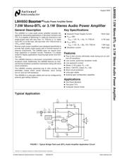 LM4950TSX datasheet.datasheet_page 2