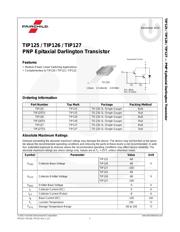 TIP125 datasheet.datasheet_page 1